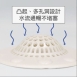台灣製吸盤式衛浴地板.水槽安全濾網蓋_2入組(大+小)