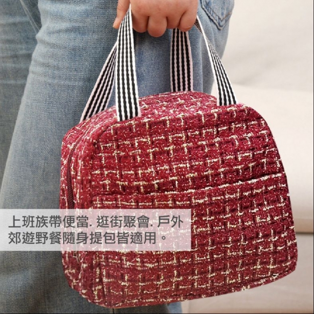 小香風手提隨身包.便當袋_1入