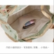 玫瑰歐風手提帆布包.便當袋_1入